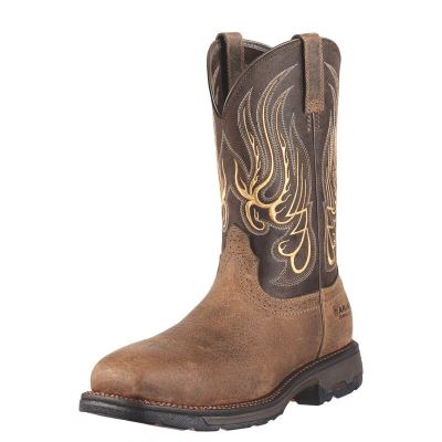 Ariat WorkHog - Werkschoenen Bruin Heren - 41764-330